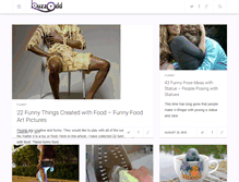 Tablet Screenshot of buzzodd.com